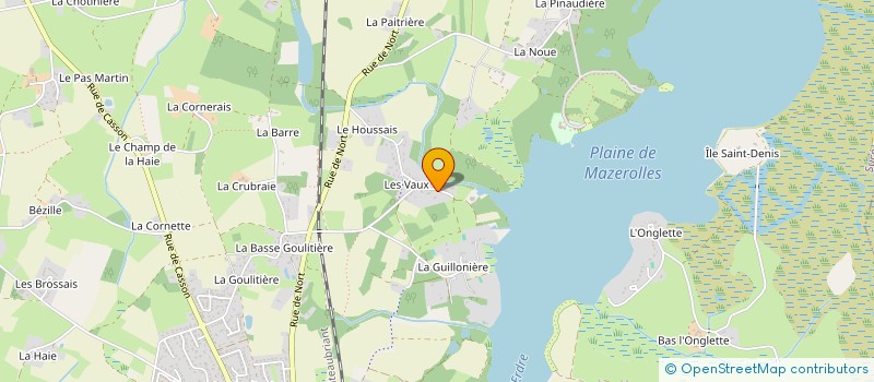 localisation de l'entreprise SCI DU PETIT PORT DES PLAINES  SUCE-SUR-ERDRE