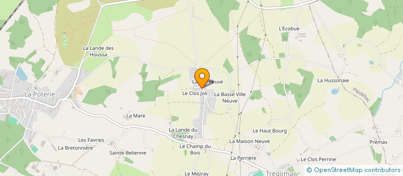 localisation de l'entreprise SCI DU PETIT PRE  LAMBALLE-ARMOR