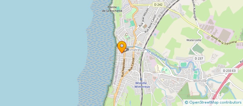 localisation de l'entreprise SCI DU PETIT PRINCE  WIMEREUX