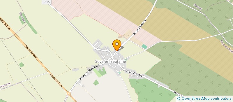 localisation de l'entreprise SCI DU PETIT PRINCE DE LU  SOYE-EN-SEPTAINE