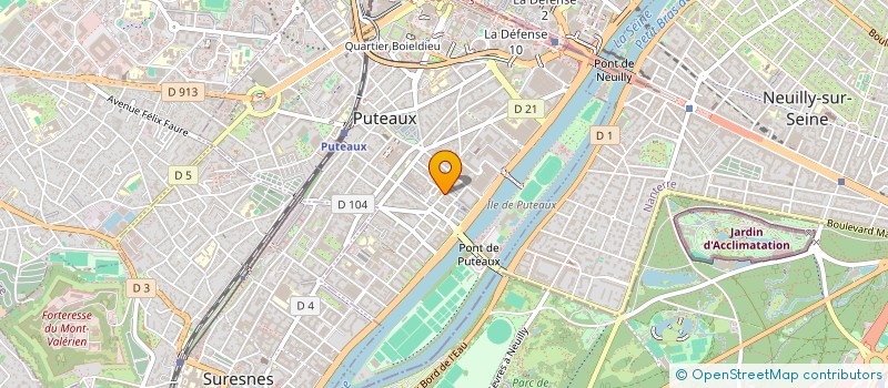 localisation de l'entreprise SCI DU PETIT PUITS à PUTEAUX