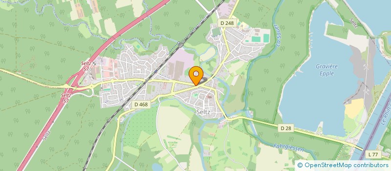 localisation de l'entreprise SCI DU PETIT RHIN  NIEDERRDERN