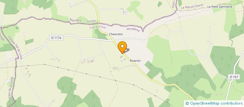 localisation de l'entreprise SCI DU PETIT RIVERON  COUETRON-AU-PERCHE