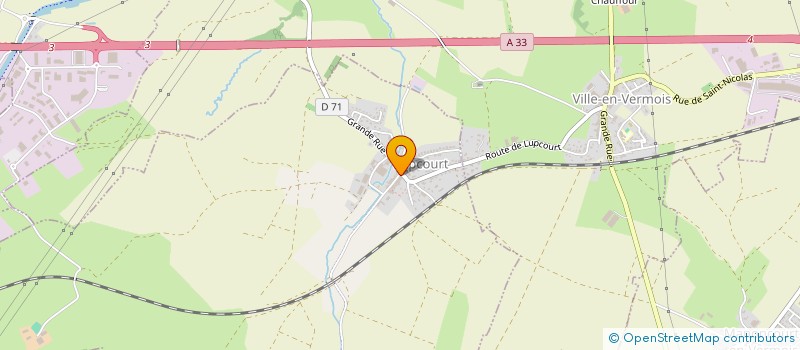 localisation de l'entreprise SCI DU PETIT ROM  FERRIERES