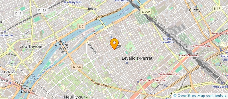 localisation de l'entreprise SCI DU PETIT ROSNE à LEVALLOIS-PERRET
