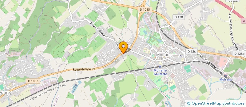 localisation de l'entreprise SCI DU PETIT RUISSEAU  MOIRANS