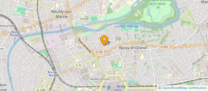 localisation de l'entreprise SCI DU PETIT SAINFOIN à NOISY-LE-GRAND