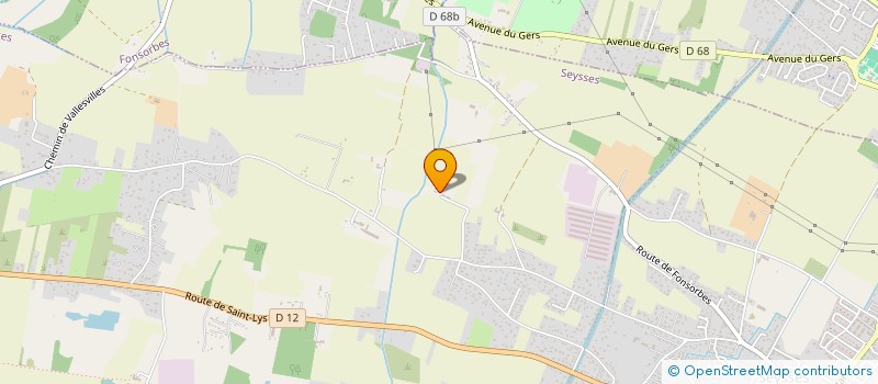 localisation de l'entreprise SCI DU PETIT SAINT ROCH  SEYSSES