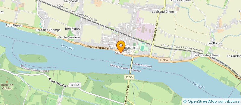 localisation de l'entreprise SCI DU PETIT SIGOGNE à BRISSAC LOIRE AUBANCE