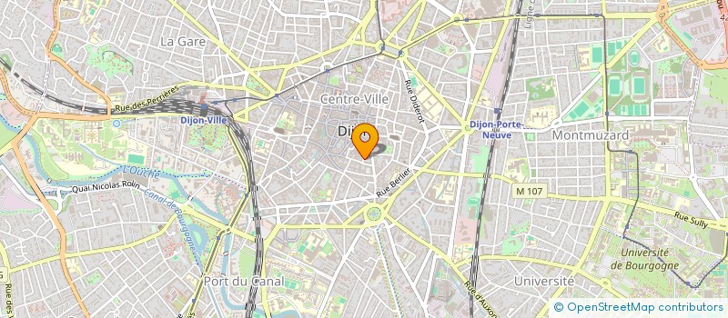 localisation de l'entreprise SCI DU PETIT TRESOR à DIJON