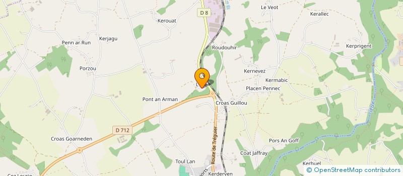 localisation de l'entreprise SCI DU PETIT TRIANON  MOUSTERU