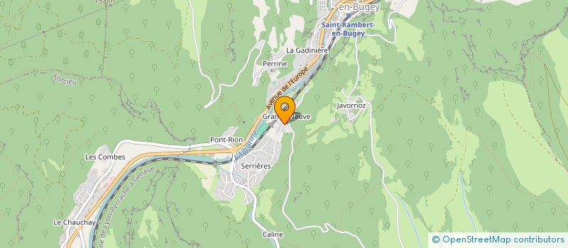 localisation de l'entreprise SCI DU PETIT VERNAY  SAINT-RAMBERT-EN-BUGEY