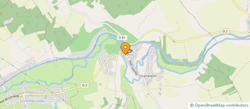 localisation de l'entreprise SCI DU PETIT VEZIN  CREVIC