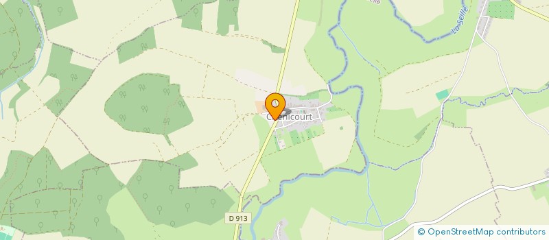 localisation de l'entreprise SCI DU PETROLE  NOMENY