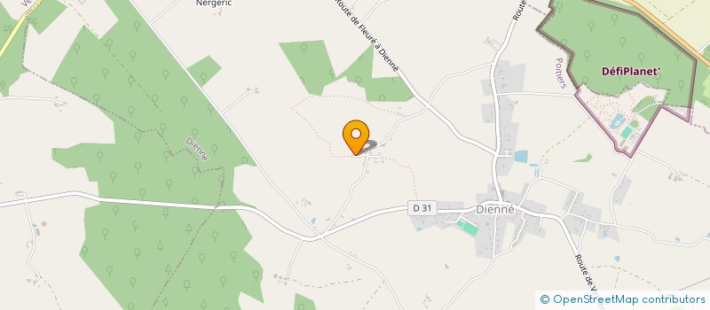 localisation de l'entreprise SCI DU PEU à DIENNE