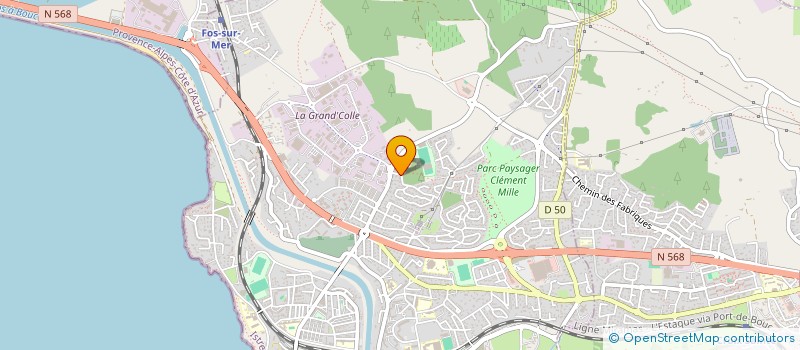 localisation de l'entreprise SCI DU PEUPLE  PORT DE BOUC