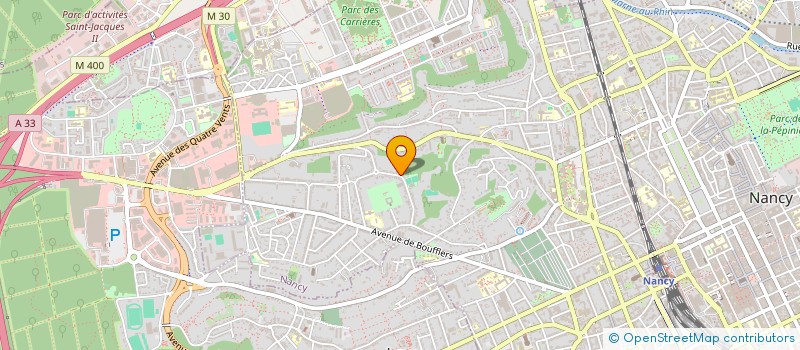 localisation de l'entreprise SCI DU PHARE  NANCY