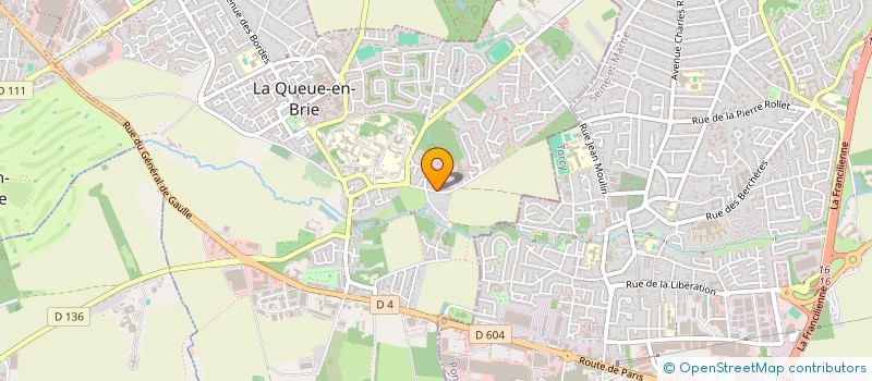 localisation de l'entreprise SCI DU PIC  LA QUEUE-EN-BRIE