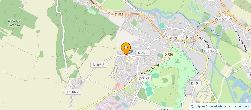 localisation de l'entreprise SCI DU PIE VERT à CHAUDON