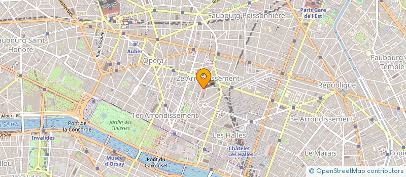 localisation de l'entreprise SCI DU PIED DES VIGNES à PARIS