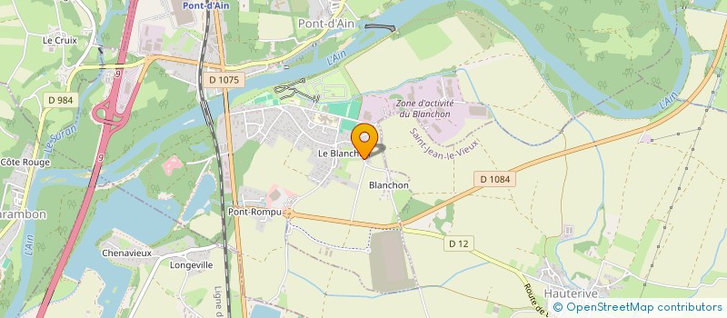 localisation de l'entreprise SCI DU PIERRET  DRUILLAT