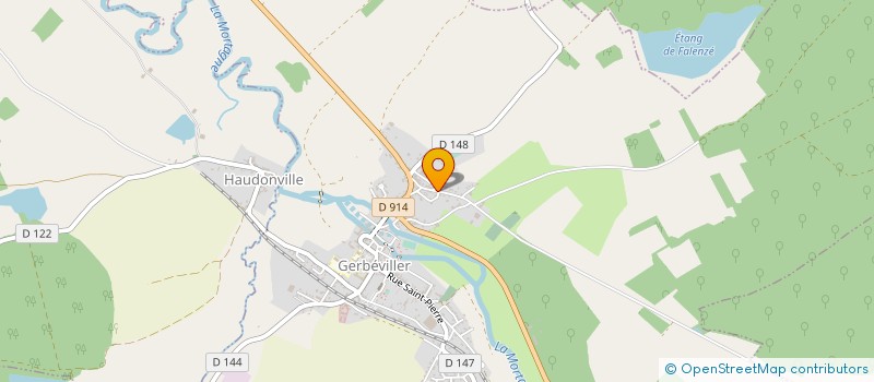 localisation de l'entreprise SCI DU PIGEA  GERBEVILLER