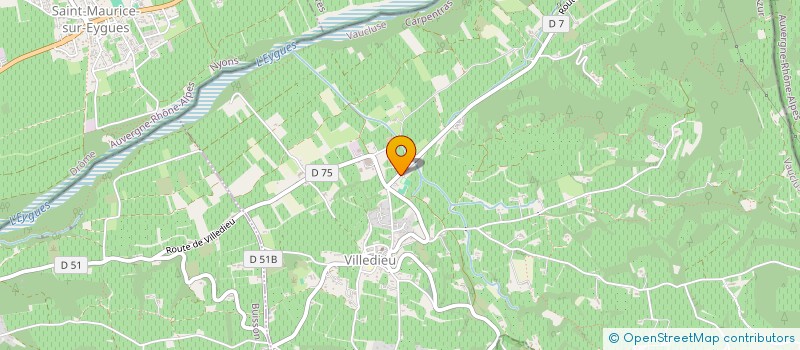 localisation de l'entreprise SCI DU PILHON à VILLEDIEU