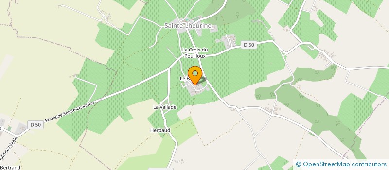 localisation de l'entreprise SCI DU PILORI  SAINTE-LHEURINE