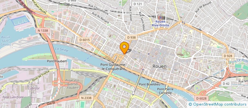 localisation de l'entreprise SCI DU PIMONT à ROUEN