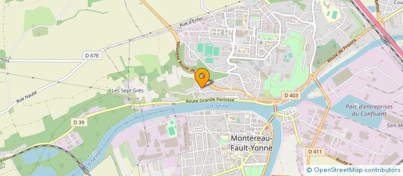 localisation de l'entreprise SCI DU PIN à MONTEREAU-FAULT-YONNE