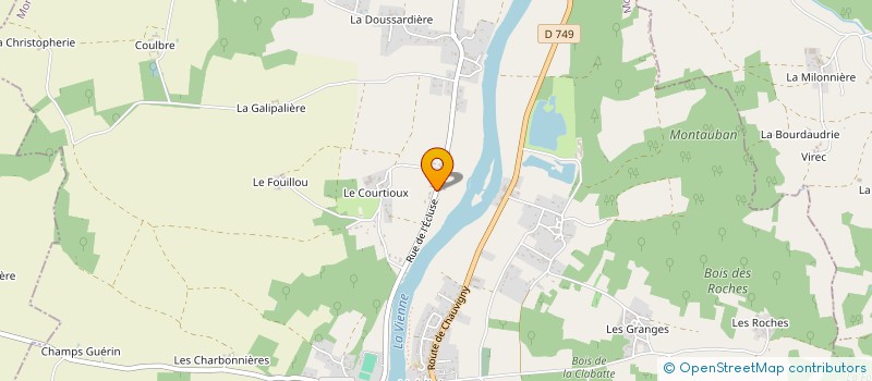 localisation de l'entreprise SCI DU PIN  VALDIVIENNE