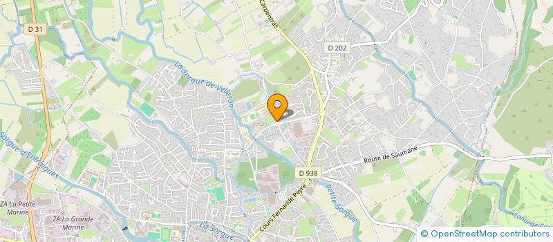 localisation de l'entreprise SCI DU PIOL  L'ISLE-SUR-LA-SORGUE