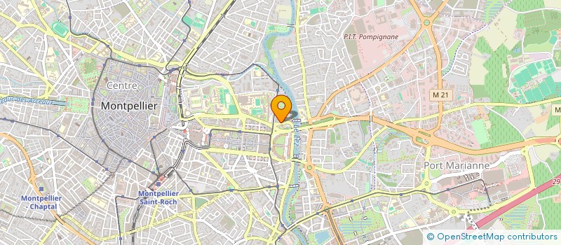 localisation de l'entreprise SCI DU PIREE à MONTPELLIER