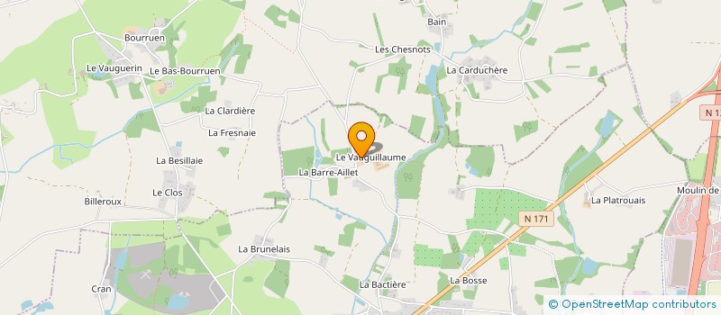 localisation de l'entreprise SCI DU PIRUDEL  LA GRIGONNAIS