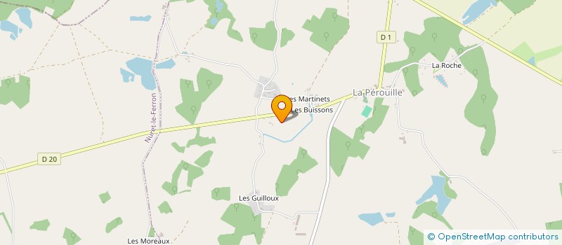localisation de l'entreprise SCI DU PISSONNARY à LUANT
