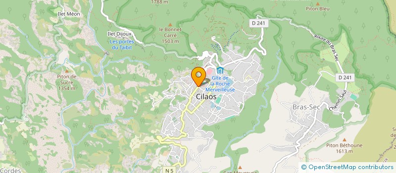 localisation de l'entreprise SCI DU PITON DES NEIGES à CILAOS
