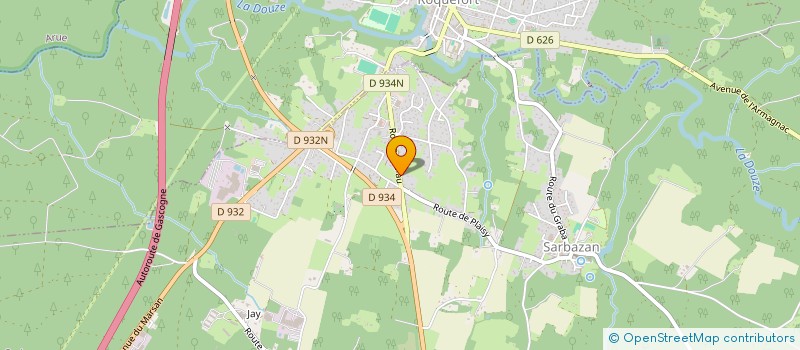 localisation de l'entreprise SCI DU PLAISY  ROQUEFORT