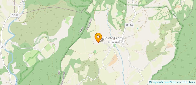 localisation de l'entreprise SCI DU PLAN AUBENAS  AUBENAS LES ALPES