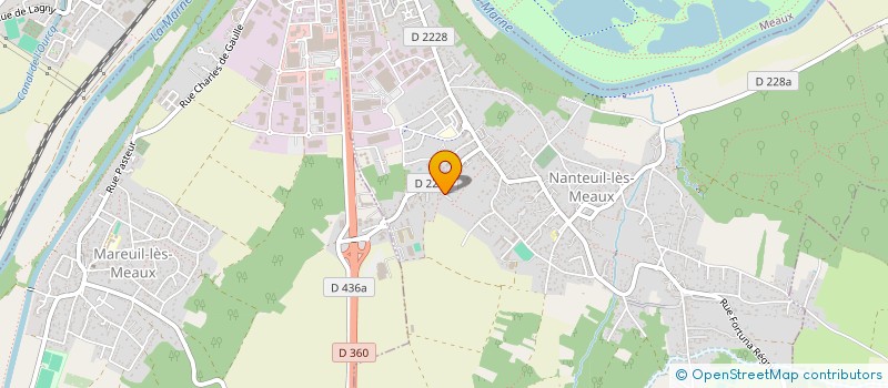 localisation de l'entreprise SCI DU PLAN D'ARGENT à NANTEUIL-LES-MEAUX