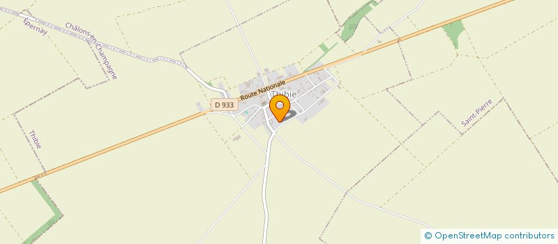 localisation de l'entreprise SCI DU PLAN DES HAIES  THIBIE