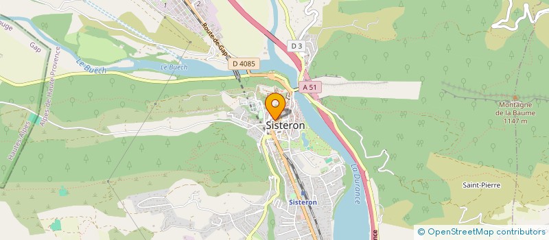localisation de l'entreprise SCI DU PLAN R.N à SISTERON