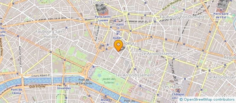 localisation de l'entreprise SCI DU PLANKTON  PARIS