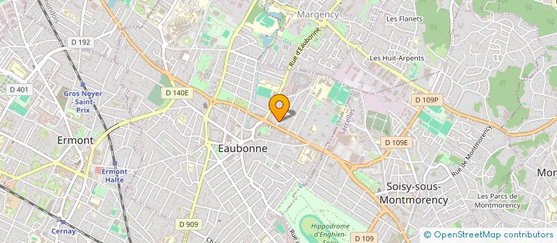 localisation de l'entreprise SCI DU PLANT à EAUBONNE