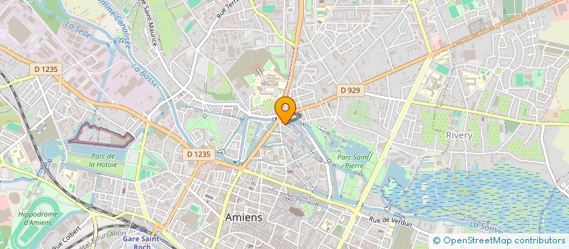 localisation de l'entreprise SCI DU PLANTEUR à AMIENS