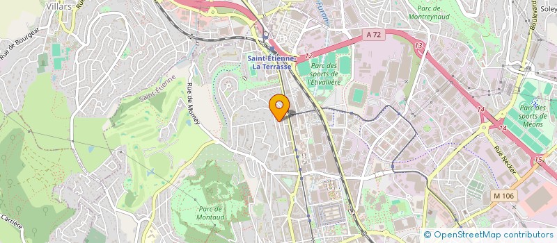 localisation de l'entreprise SCI DU PLANTEUR  SAINT-ETIENNE