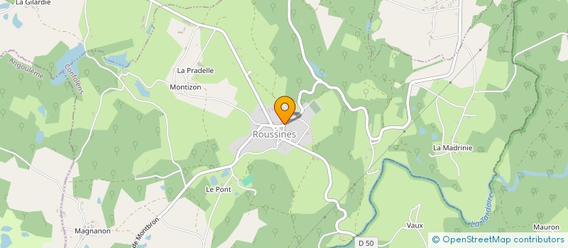 localisation de l'entreprise SCI DU PLANTIER  SAINT-ADJUTORY