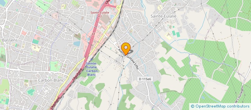 localisation de l'entreprise SCI DU PLANTIER DE CURSOL à SAINTE-EULALIE