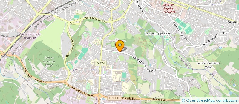 localisation de l'entreprise SCI DU PLATEAU à ANGOULEME