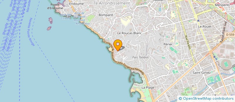 localisation de l'entreprise SCI DU PLATEAU à MARSEILLE