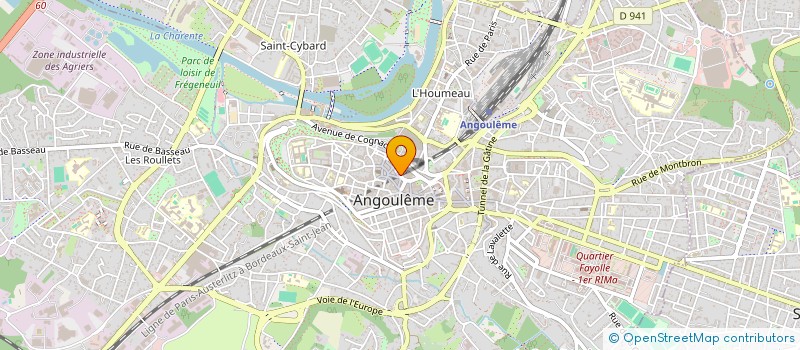localisation de l'entreprise SCI DU PLATEAU à ANGOULEME
